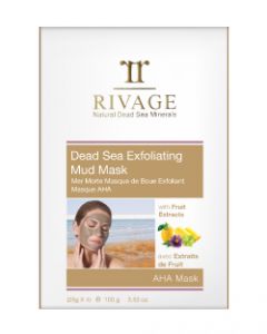 dead sea exfoliating mud mask | rivage natural dead sea minerals skincare 