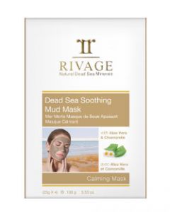 dead sea soothing mud mask | rivage natural dead sea minerals skincare 
